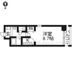 コンシェルジュ京都駅前の物件間取画像